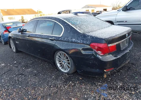 2009 BMW 750Li z USA, uszkodzony, nr VIN WBAKB83519CY62645